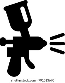Icon of a lacquerer spray gun
