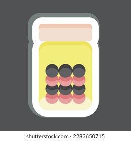 Icon Laddu. related to Eid Al Fitr symbol. islamic. ramadhan. simple illustration