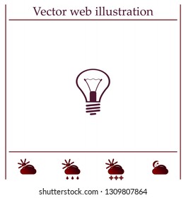 icon of lamp