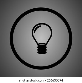 icon of lamp