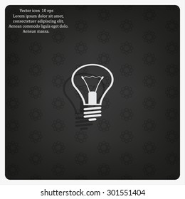 icon of lamp