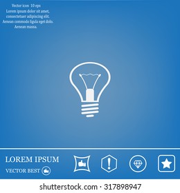 icon of lamp