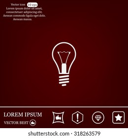 icon of lamp