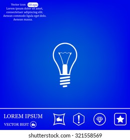 icon of lamp