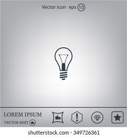 icon of lamp