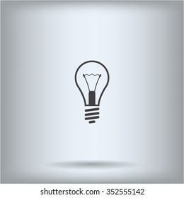 icon of lamp