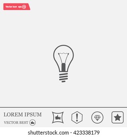 icon of lamp