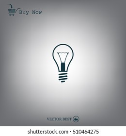 icon of lamp