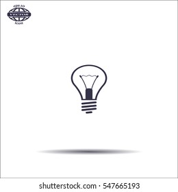 icon of lamp