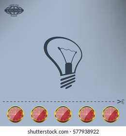 icon of lamp
