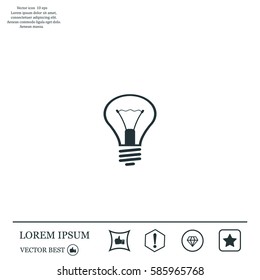 icon of lamp