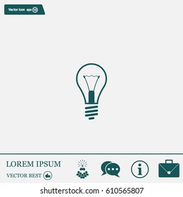 icon of lamp