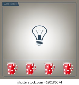 icon of lamp