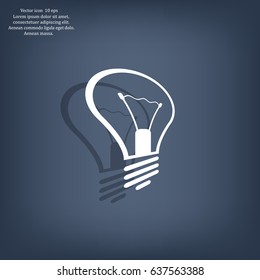 icon of lamp