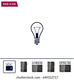 icon of lamp