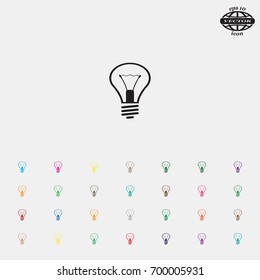 icon of lamp