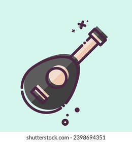 Icon Laud. related to Ramadan symbol. MBE style. simple design editable. simple illustration