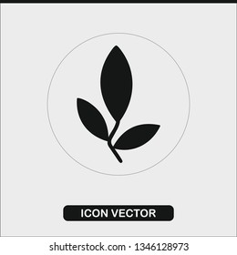 icon of leaf