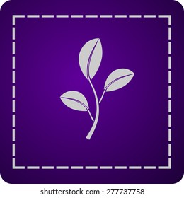 icon of leaf