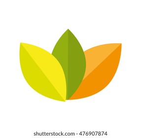 icon leaf recycle environment isolated