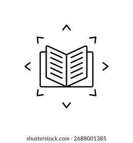 Icon a Learning Opportunities, isolated against a clean background.