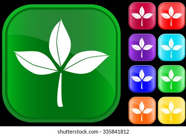 147,626 Leaf button Images, Stock Photos & Vectors | Shutterstock