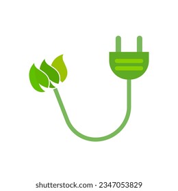 icon of leaves, sockets on a white background, vector illustration