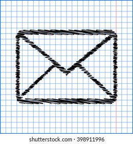 icon of letter