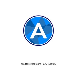 Icon letter A