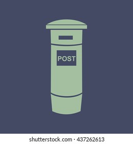 Icon of Letter Box, Post Box. Eps-10.