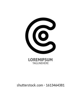 Icon Letter CO Logo Vector Template Design