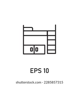 Icon Level Bed EPS 10