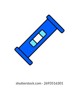 Icono de un nivel, aislado contra un fondo limpio.
