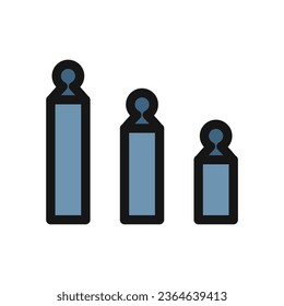 icon level people, editable file