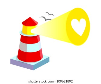 icon light house
