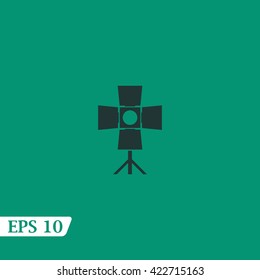 Icon light for photo camera.