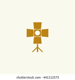 Icon light for photo camera.