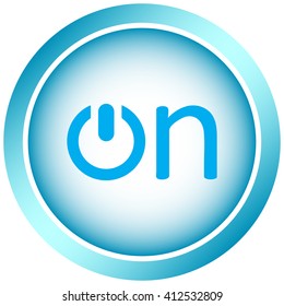 Icon light word on