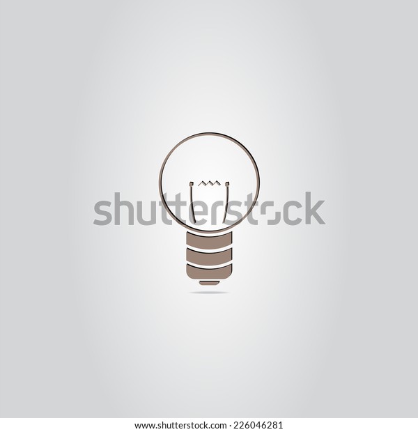 Icon Lights On Background Made Vector Stock Vector (Royalty Free) 226046281