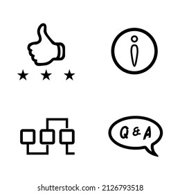 Icon like, comment, Q and A