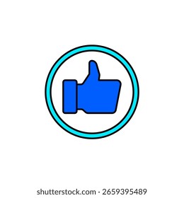 Icon a like, isolated against a clean background.
