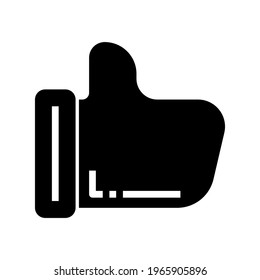 Icon Like With Style Glyph