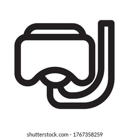Icon line design swimming goggles