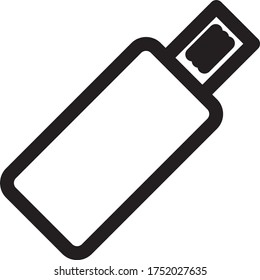 Icon line flashdiks, Flash storage of important document data