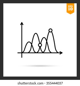 Icon of line graph