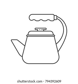 Icon line kettle