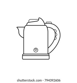 Icon line modern ceramic electrical kettle
