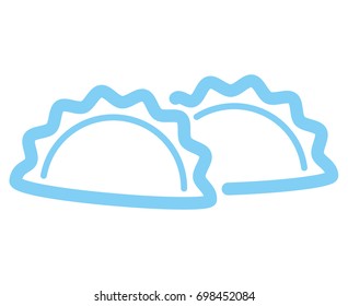 icon line pelmeni