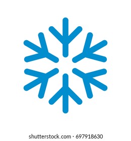 icon line snowflake