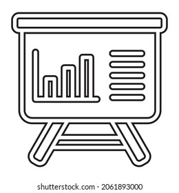 icon line startup elegant and simple, good for mobile apps and web design